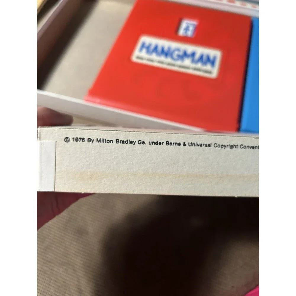 Milton Bradley Hangman Vintage 1976 Complete Board Game Vincent Price Excel Cond